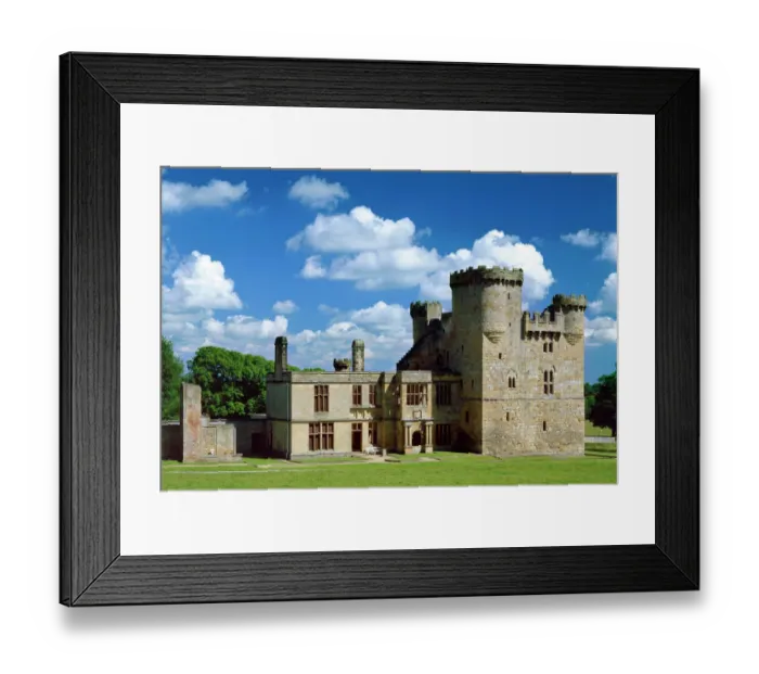 Framed Print : Belsay Castle K021991 Framed Print : Belsay Castle K021991