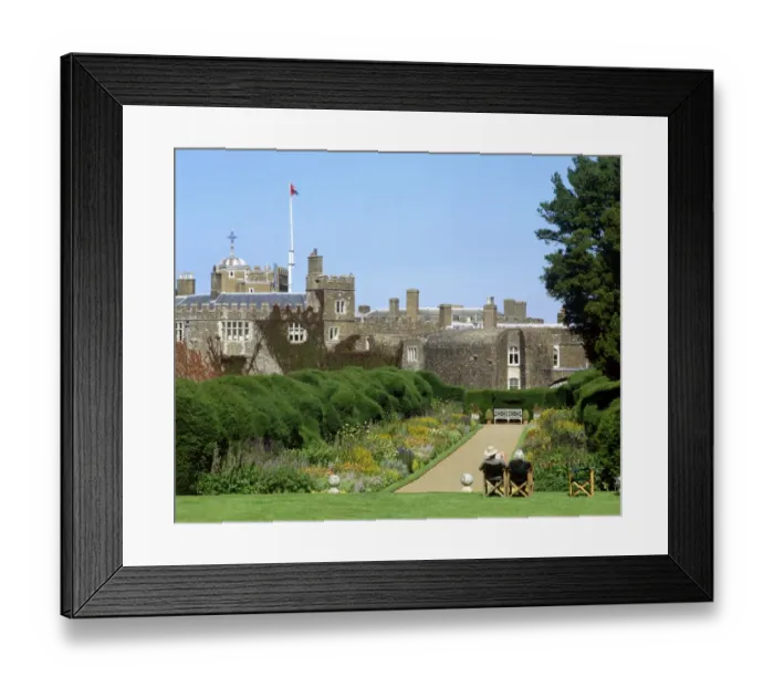 Framed Print : Walmer Castle and Gardens K040177