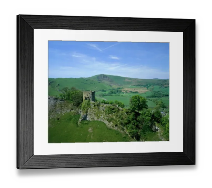 Framed Print : Peveril Castle K041035