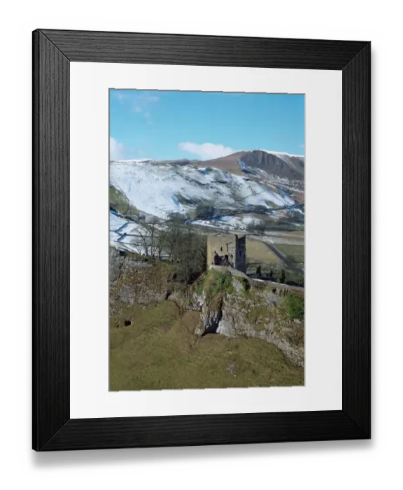 Framed Print : Peveril Castle K060036
