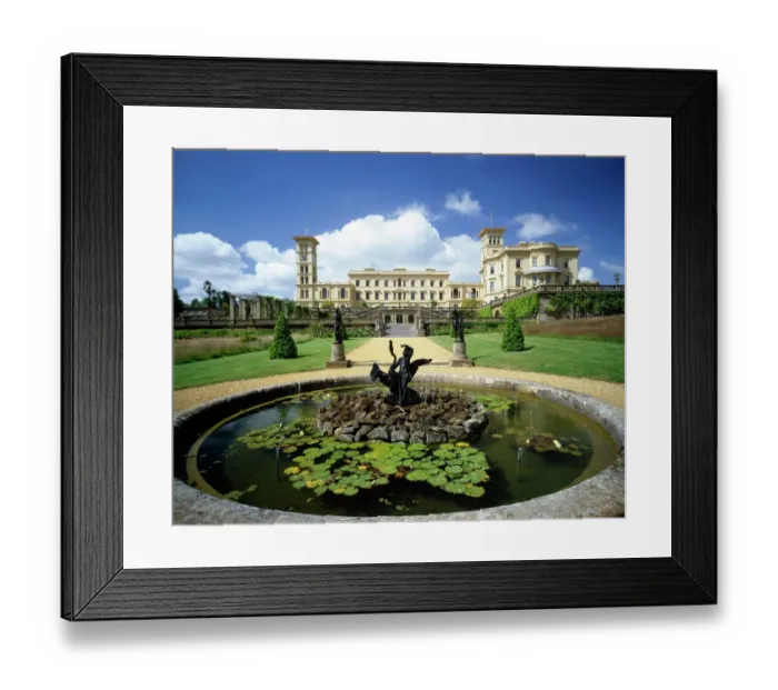 Framed Print : Osborne House K040211 Framed Print : Osborne House K040211