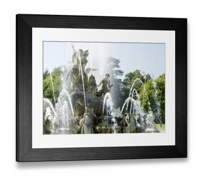 Framed Print : Witley Court fountain K040431 Framed Print : Witley Court fountain K040431