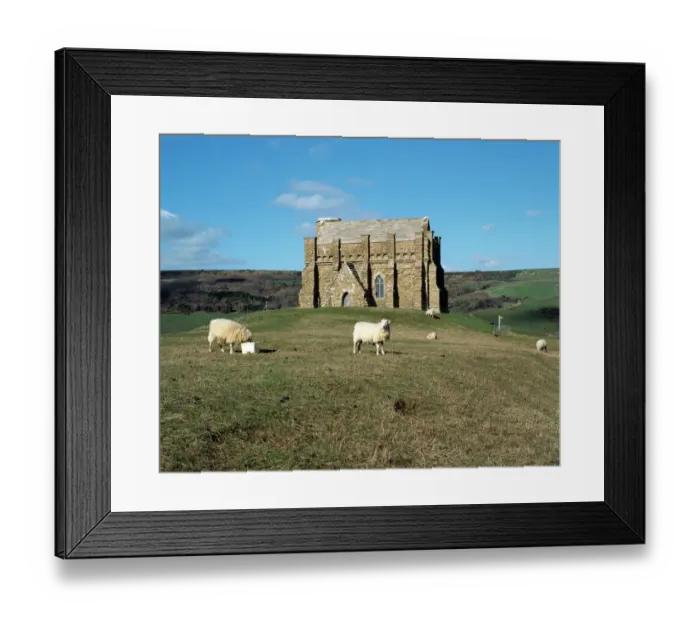 Framed Print : St Catherines Chapel K040043 Framed Print : St Catherines Chapel K040043