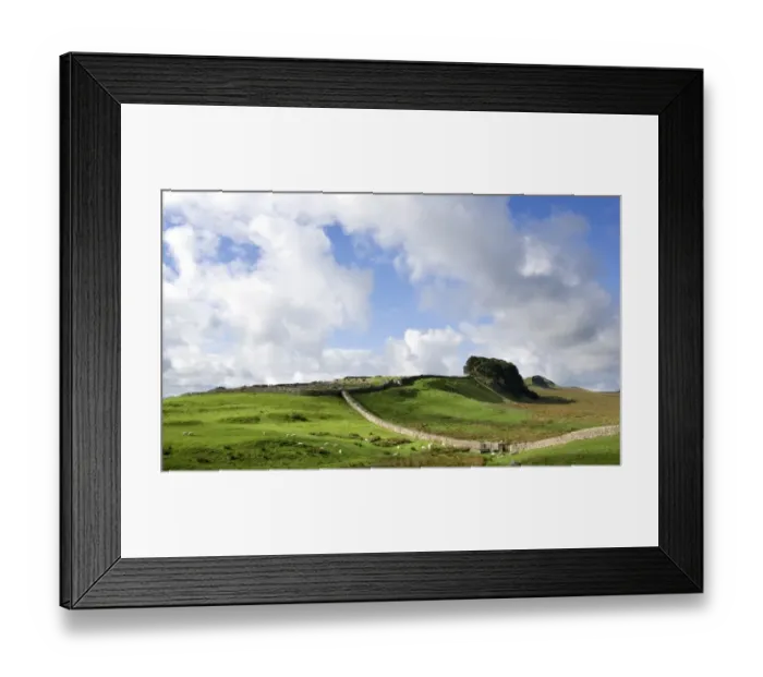 Framed Print : Hadrians Wall N060886 Framed Print : Hadrians Wall N060886