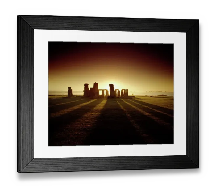 Framed Print : Stonehenge K030912