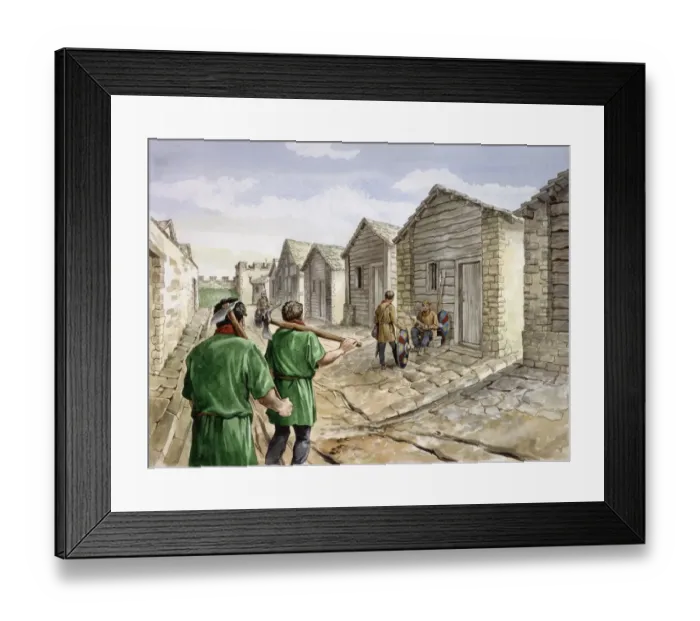 Framed Print : Housesteads Roman Fort J000115