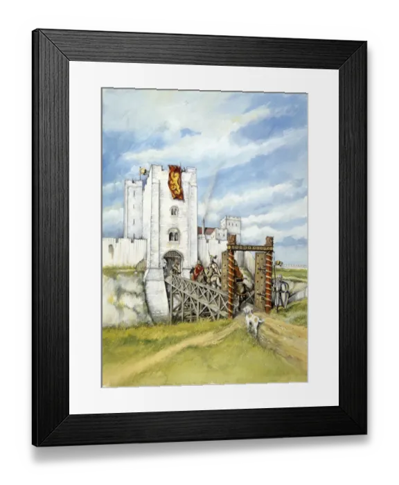 Framed Print : Old Sarum J030104