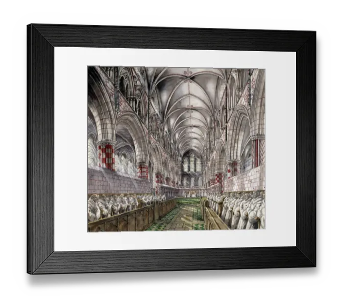 Framed Print : Rievaulx Abbey J020157 Framed Print : Rievaulx Abbey J020157