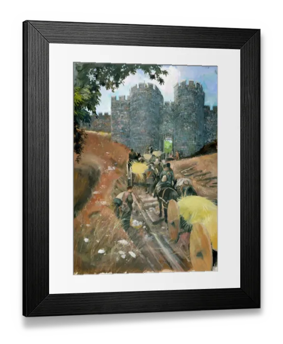 Framed Print : Beeston Castle J870184