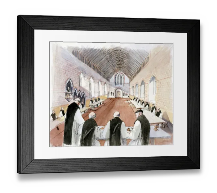 Framed Print : Hailes Abbey J950134