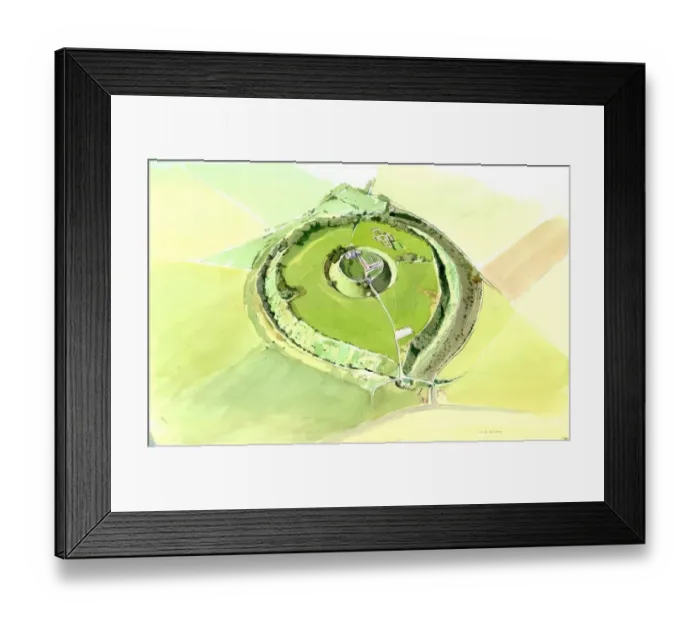 Framed Print : Old Sarum J930559