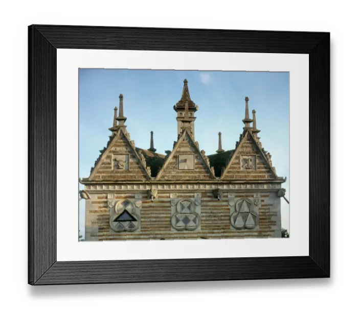 Framed Print : Rushton Triangular Lodge J010085