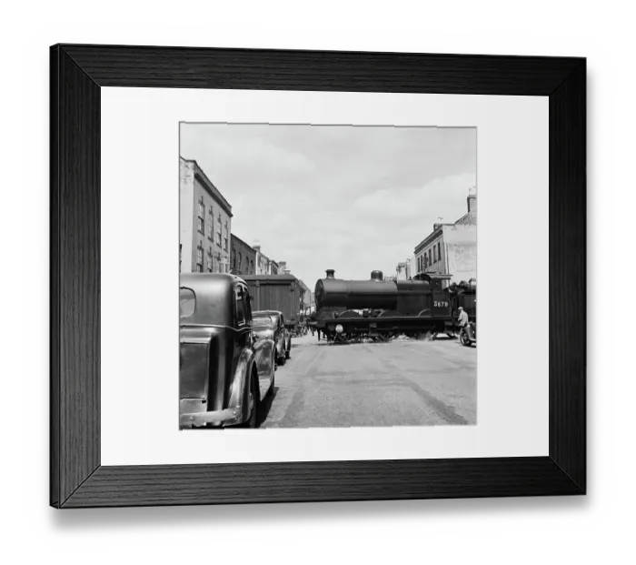 Framed Print : High Street, Tewkesbury aa80_00135 Framed Print : High Street, Tewkesbury aa80_00135