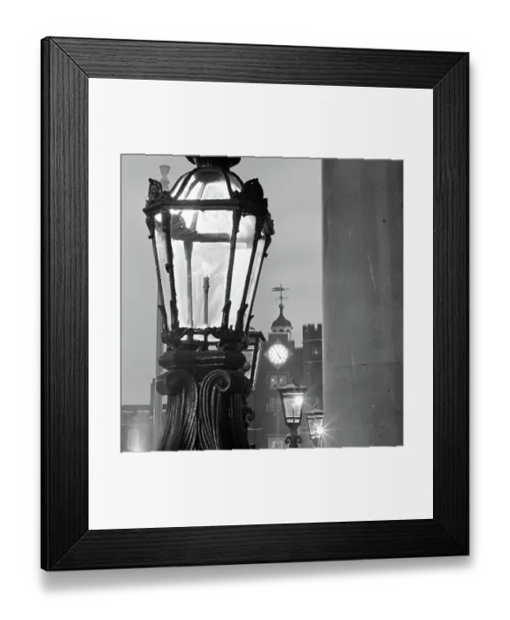 Framed Print : Street Lamps aa098503