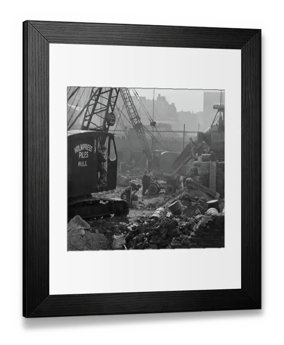 Framed Print : Redevelopment of the Barbican Estate aa099223