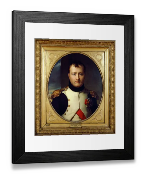 Framed Print : Lefevre - Napoleon Bonaparte J040036