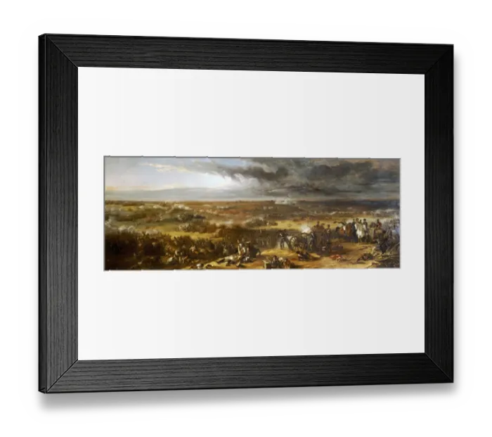 Framed Print : Allan - The Battle of Waterloo J040105