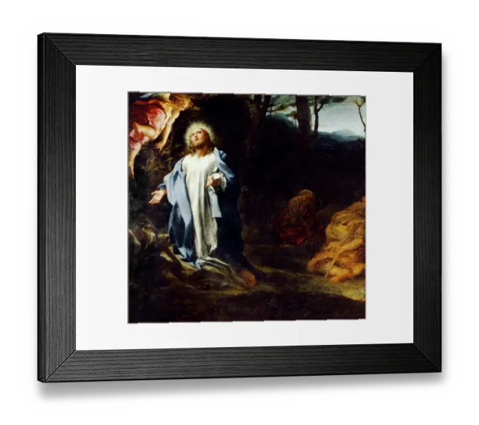 Framed Print : Correggio - The Agony in the Garden K040846