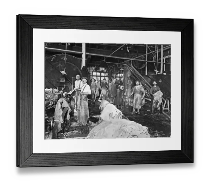 Framed Print : Dickens Brothers leather works, Northampton BB99_05292 Framed Print : Dickens Brothers leather works, Northampton BB99_05292