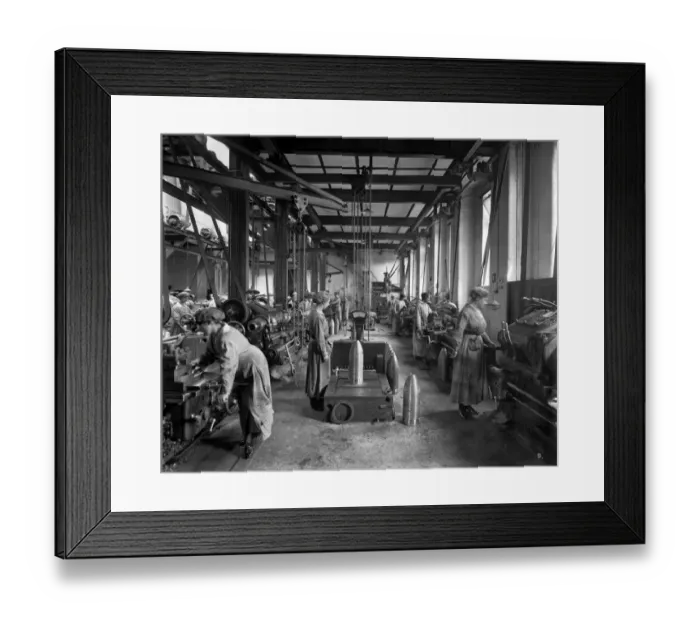 Framed Print : Cunard Shell Works BL_24001_09