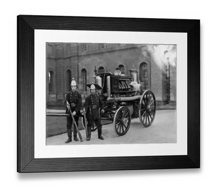 Framed Print : The Blenheim Palace Fire Engine CC54_00392 Framed Print : The Blenheim Palace Fire Engine CC54_00392