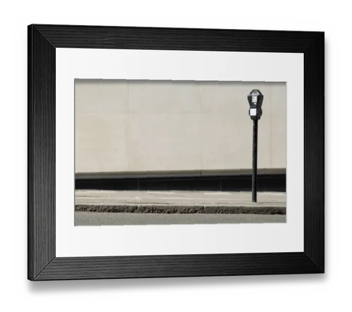 Framed Print : Parking meter N060900 Framed Print : Parking meter N060900