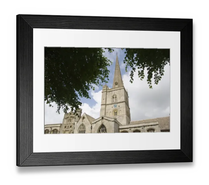 Framed Print : Burford Church N070355 Framed Print : Burford Church N070355
