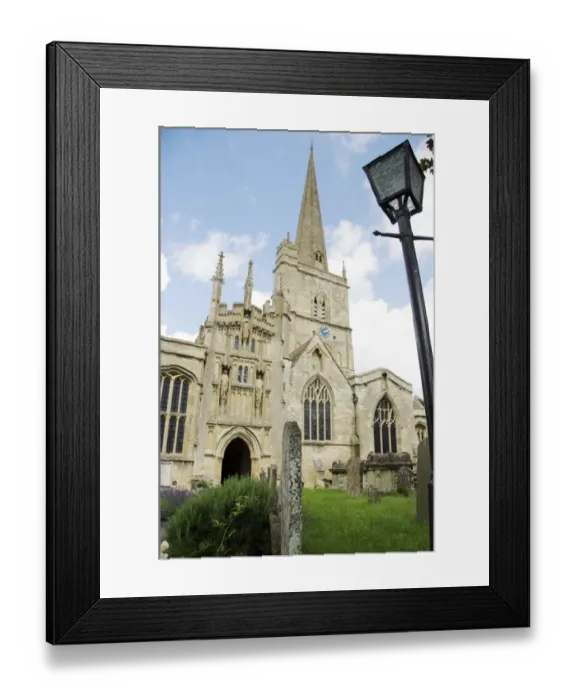 Framed Print : Burford Church N070356