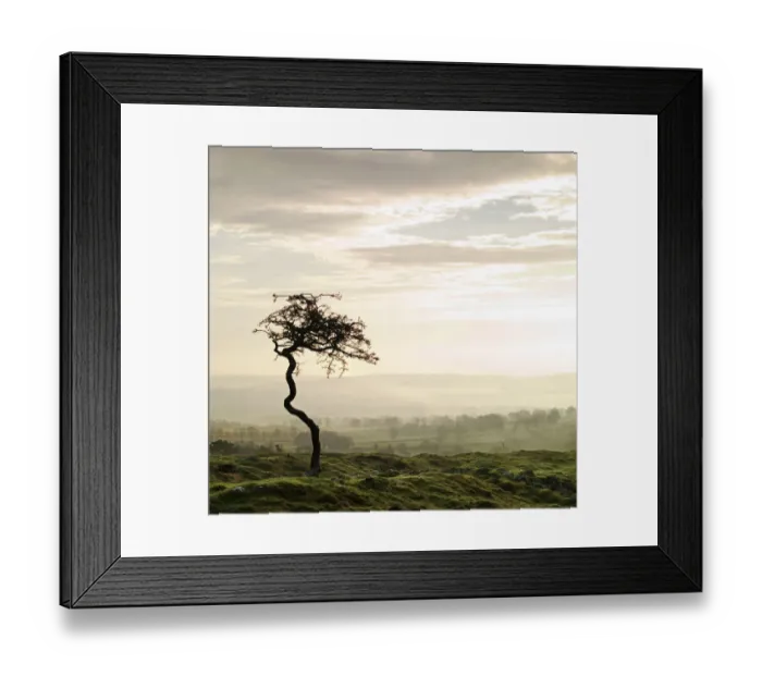Framed Print : Hadrians Wall N070327