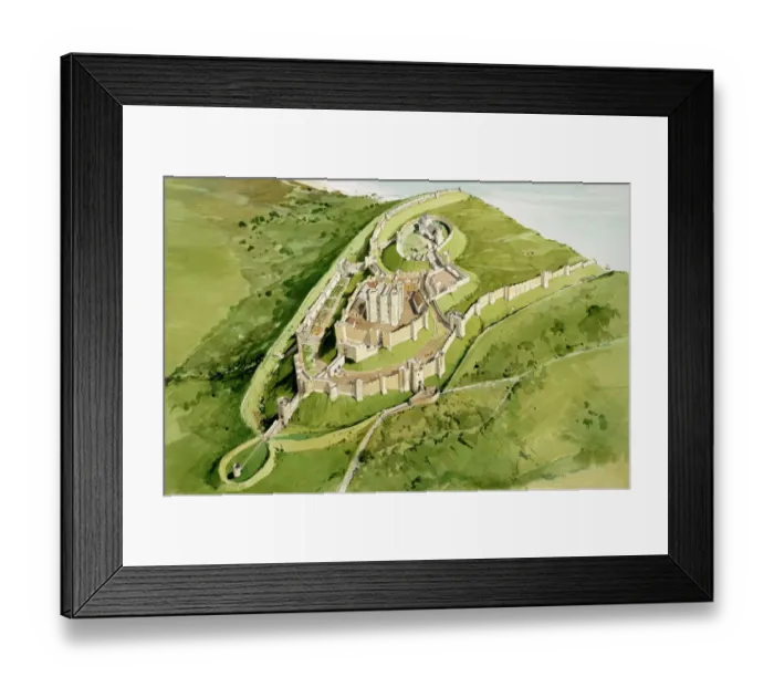Framed Print : Dover Castle J970025