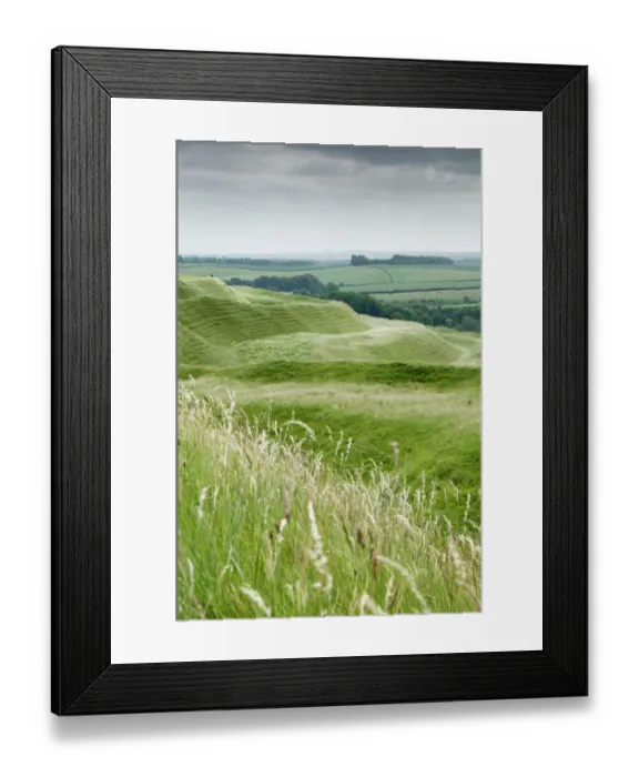 Framed Print : Maiden Castle N060316