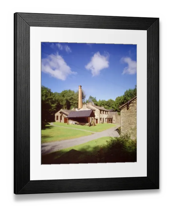 Framed Print : Stott Park Bobbin Mill J010122