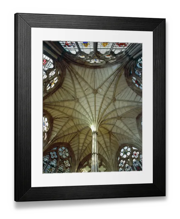 Framed Print : Westminster Abbey Chapter House J020008