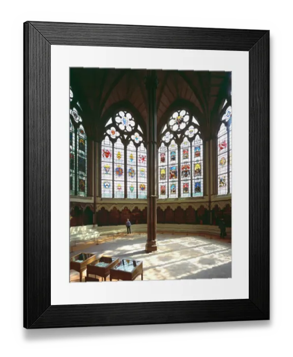 Framed Print : Westminster Abbey Chapter House J020082