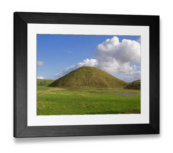 Framed Print : Silbury Hill N070124