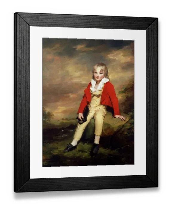 Framed Print : Raeburn - Sir George Sinclair as a Boy J870221
