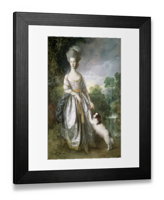 Framed Print : Gainsborough - Lady Brisco J900289