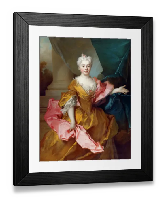 Framed Print : Largilliere - Madame Isaac de Thellusson J940560
