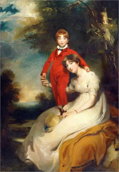 Lawrence - Mrs Charles Thellusson with her Son Charles J940561