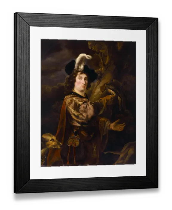 Framed Print : Bol - The Falconer J970199