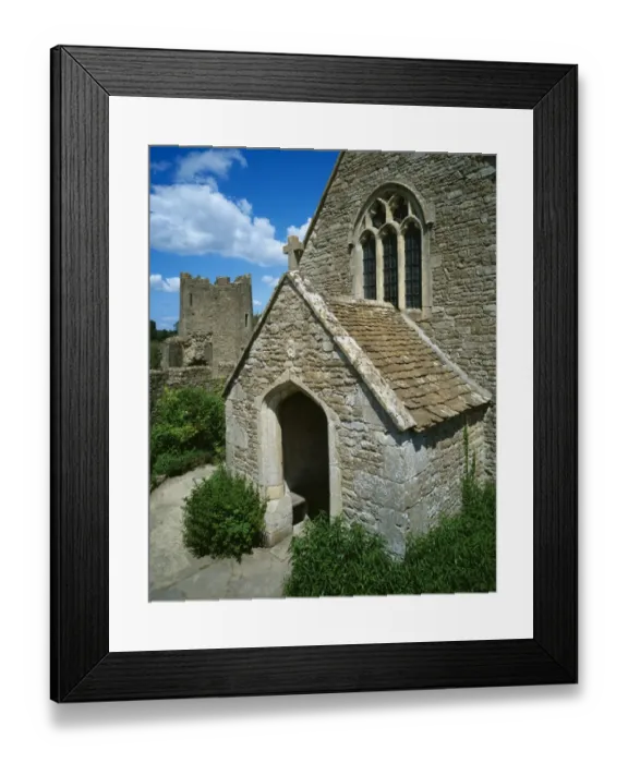 Framed Print : Farleigh Hungerford Castle J040061