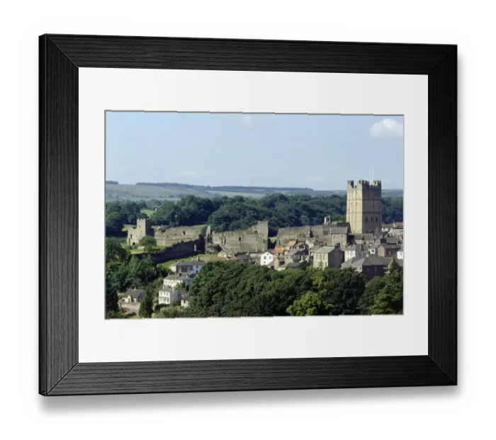 Framed Print : Richmond Castle K000925