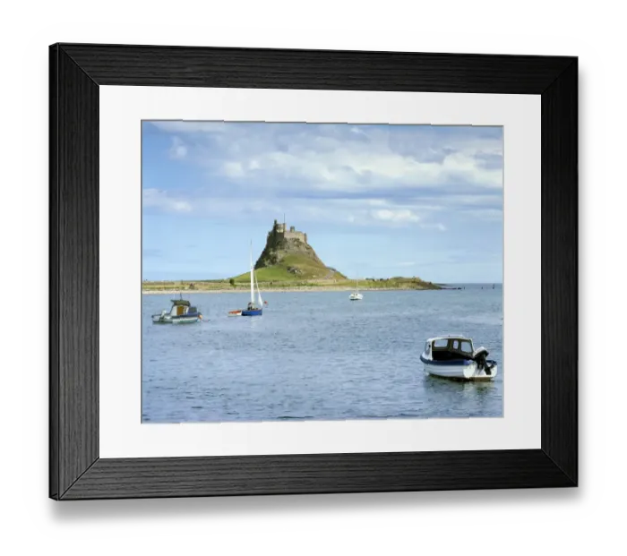 Framed Print : Lindisfarne Castle K040573
