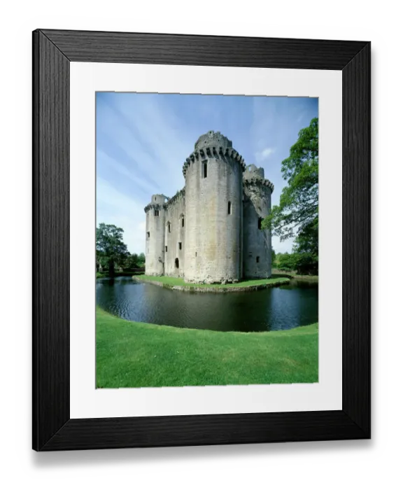 Framed Print : Nunney Castle J020097