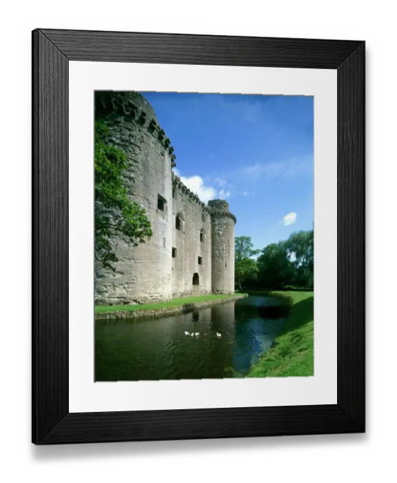 Framed Print : Nunney Castle J020096