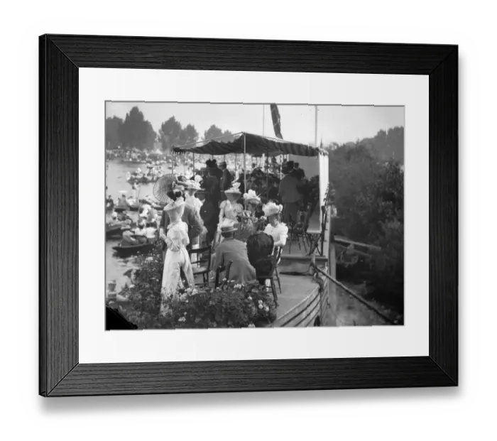 Framed Print : Henley regatta in 1897 CC71_00067