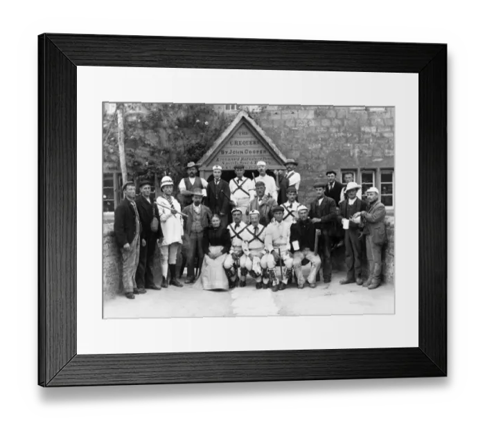 Framed Print : Morris Men BB76_04939