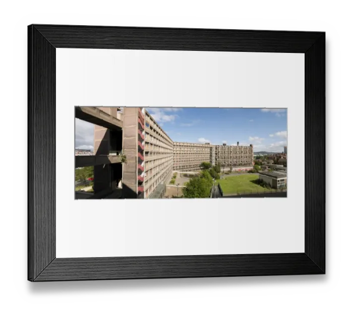 Framed Print : Park Hill Estate N061086 Framed Print : Park Hill Estate N061086