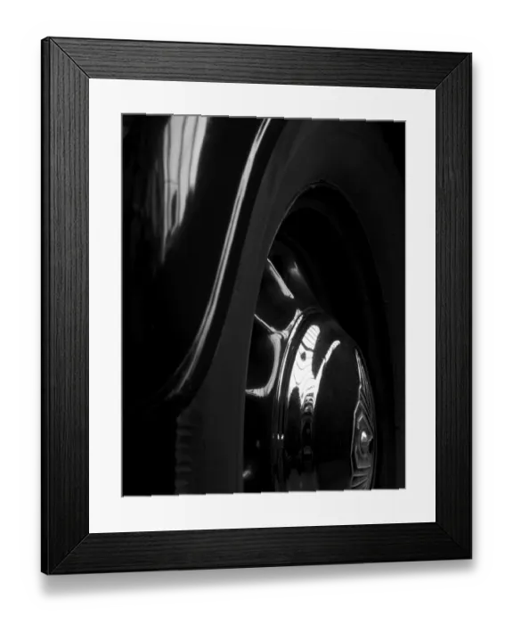 Framed Print : Car wheel DP057384