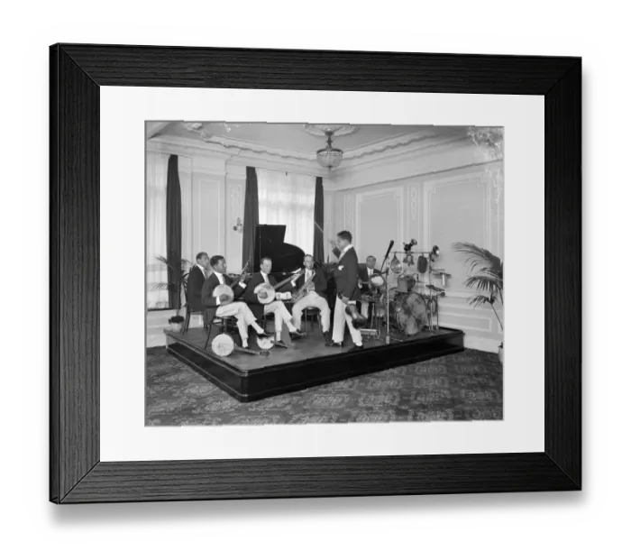 Framed Print : Ragtime Band BL23648_A